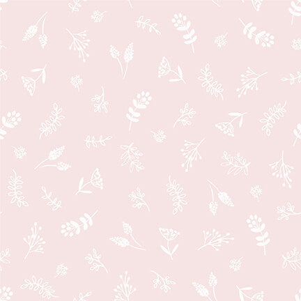 Blossom and Grow Ditsy Floral Pink Maureen Fiorellini Studio E Cotton Fabric