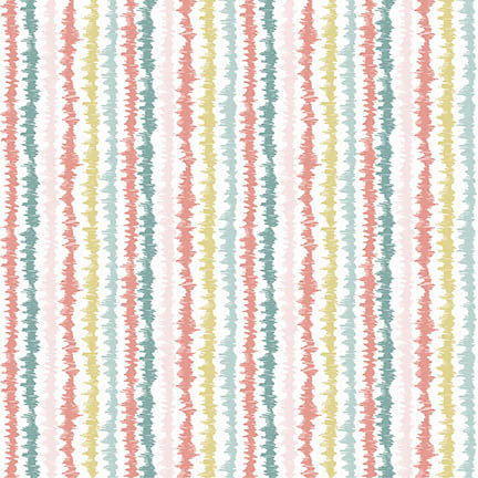Blossom and Grow Textured Stripe Multi Maureen Fiorellini Studio E Cotton Fabric