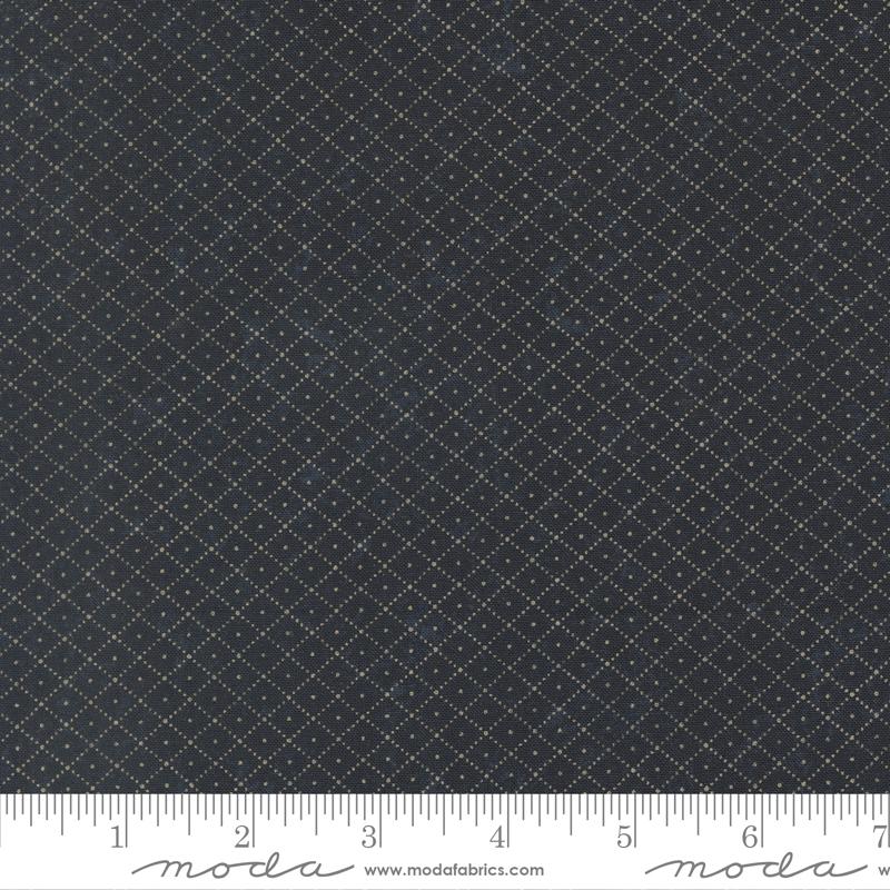 Bluebirds Nest Check It Checks and Plaids Dots Blue Kansas Troubles Quilters Moda Cotton Fabric MD-9808-14
