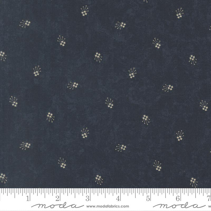 Bluebirds Nest Comet Blenders Blue Kansas Troubles Quilters Moda Cotton Fabric MD-9803-14