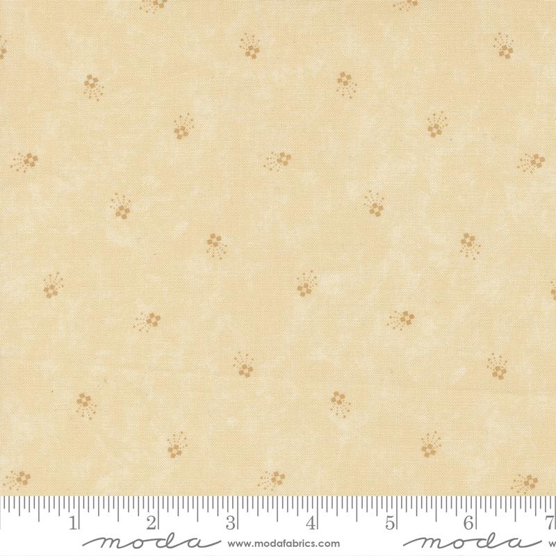 Bluebirds Nest Comet Blenders Cream Kansas Troubles Quilters Moda Cotton Fabric MD-9803-21
