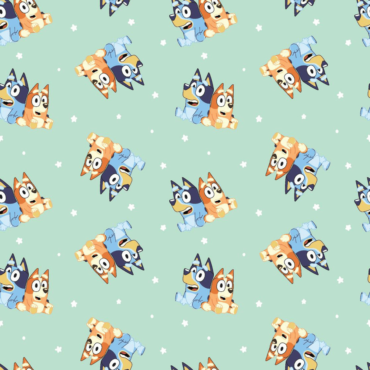 Bluey Best Friends Green Springs Creative Cotton Fabric SC-80835-A620715 | US Fabric Shop
