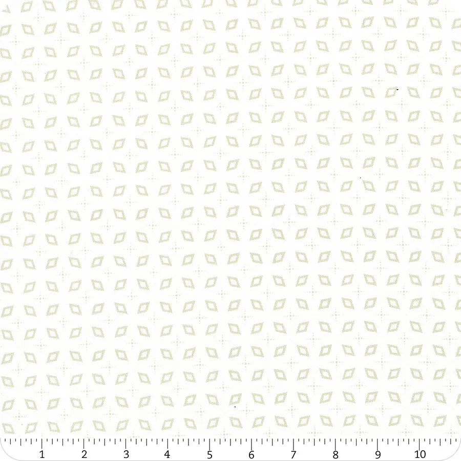 Blushing Blooms Diamonds Cream Kaye England Wilmington Prints Cotton Fabric WP-98739-112