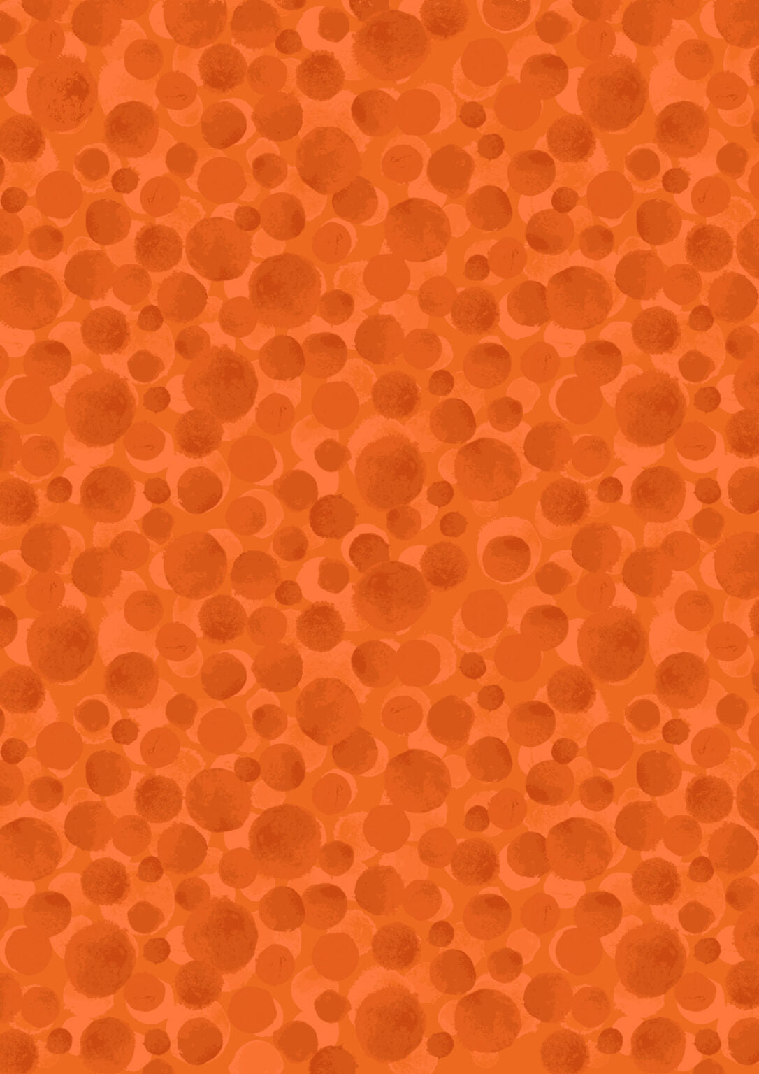 Bumbleberries Blender Brazilian Orange Lewis & Irene Cotton Fabric LI-BB020