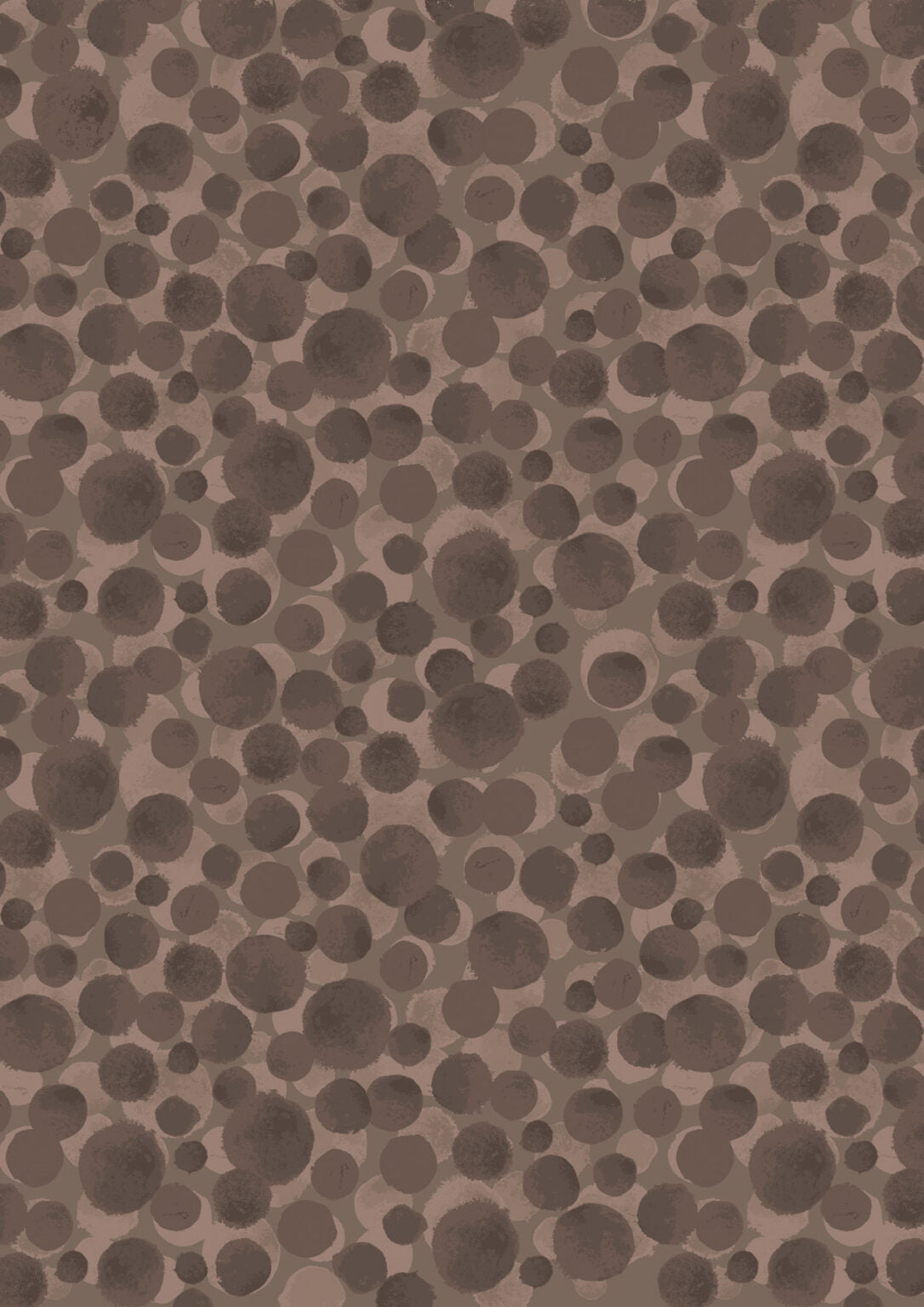 Bumbleberries Blender Chocolate Lewis & Irene Cotton Fabric LI-BB024