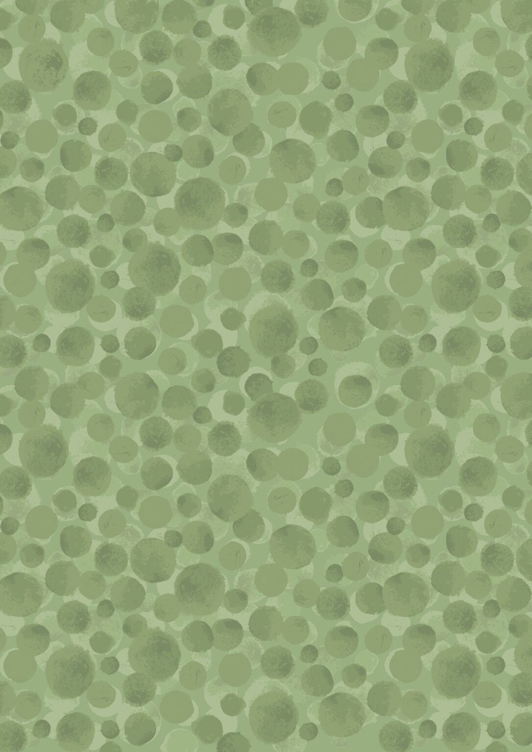 Bumbleberries Blender Green Lewis & Irene Cotton Fabric LI-BB010