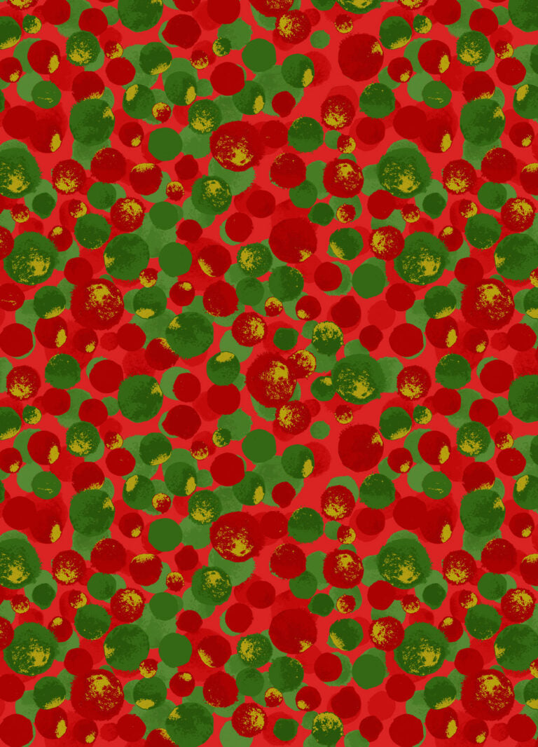 Bumbleberries Christmas Elf Gold Metallic Lewis & Irene Cotton Fabric LI-BB042