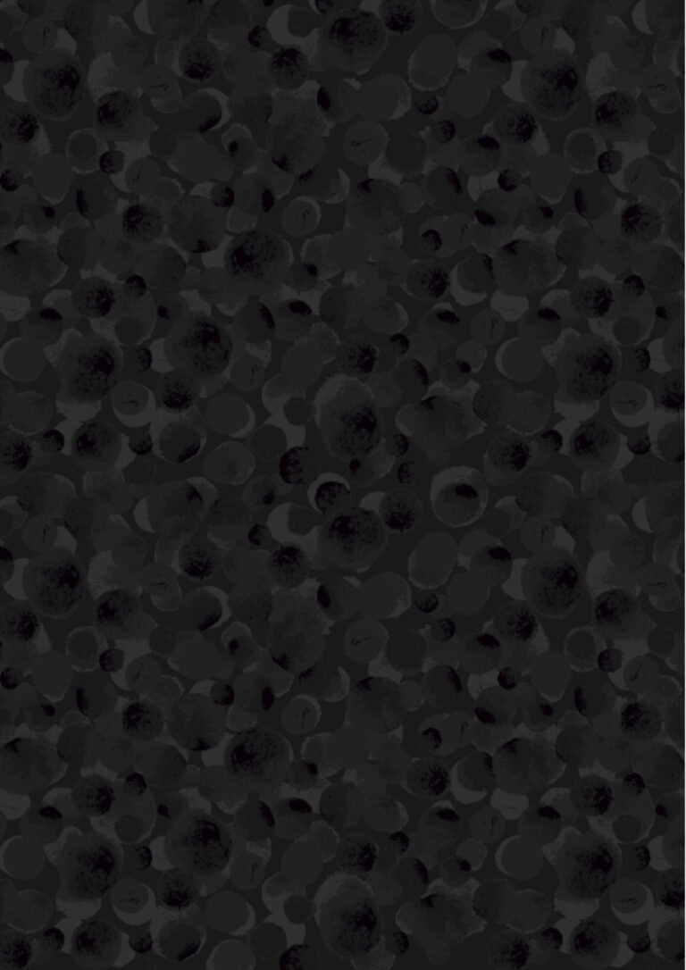 Bumbleberries FLANNEL Black Lewis & Irene Cotton Fabric LI-BBL20