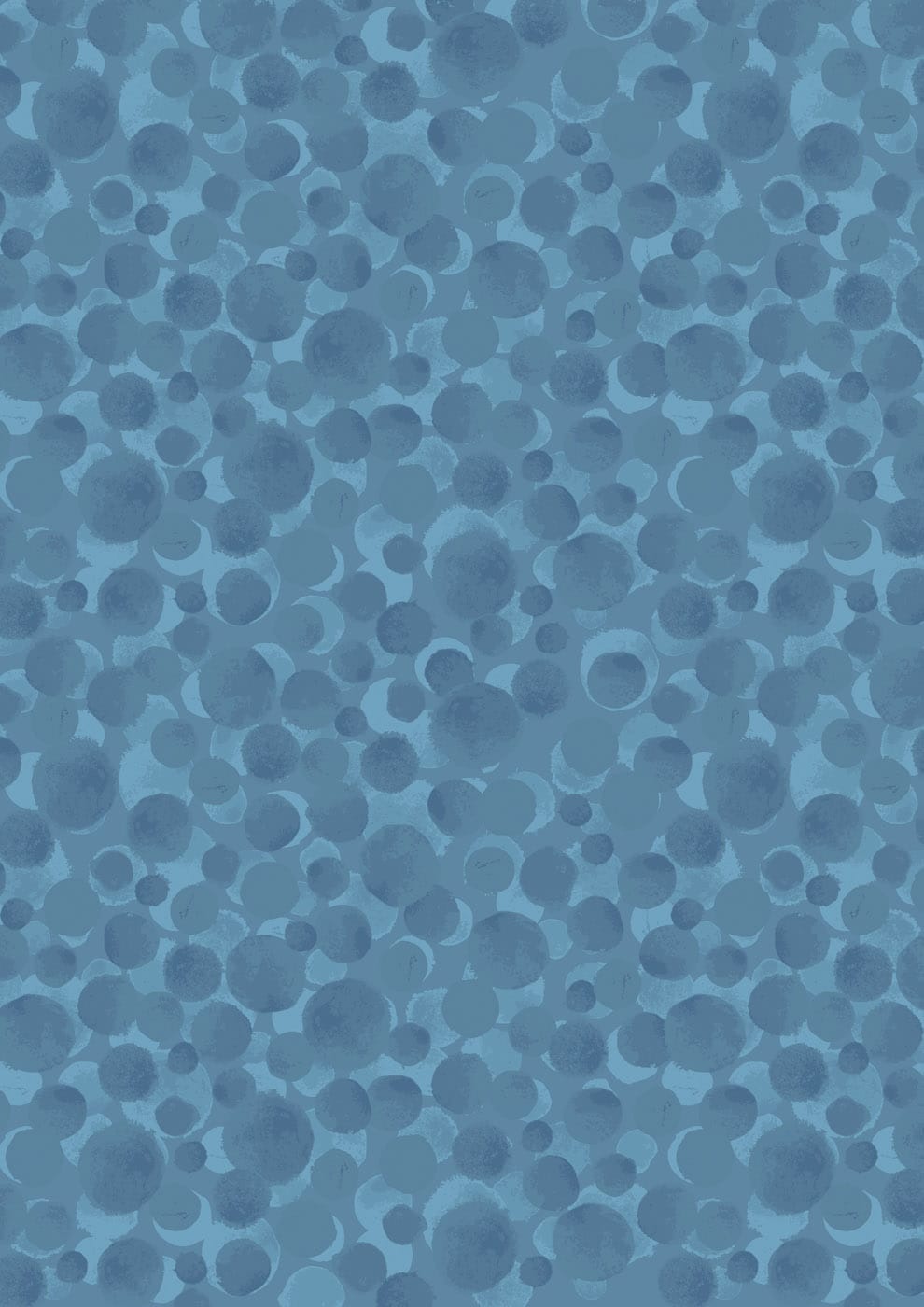 Bumbleberries Blue Metallic Lewis & Irene Cotton Fabric LI-BB150 | US Fabric Shop