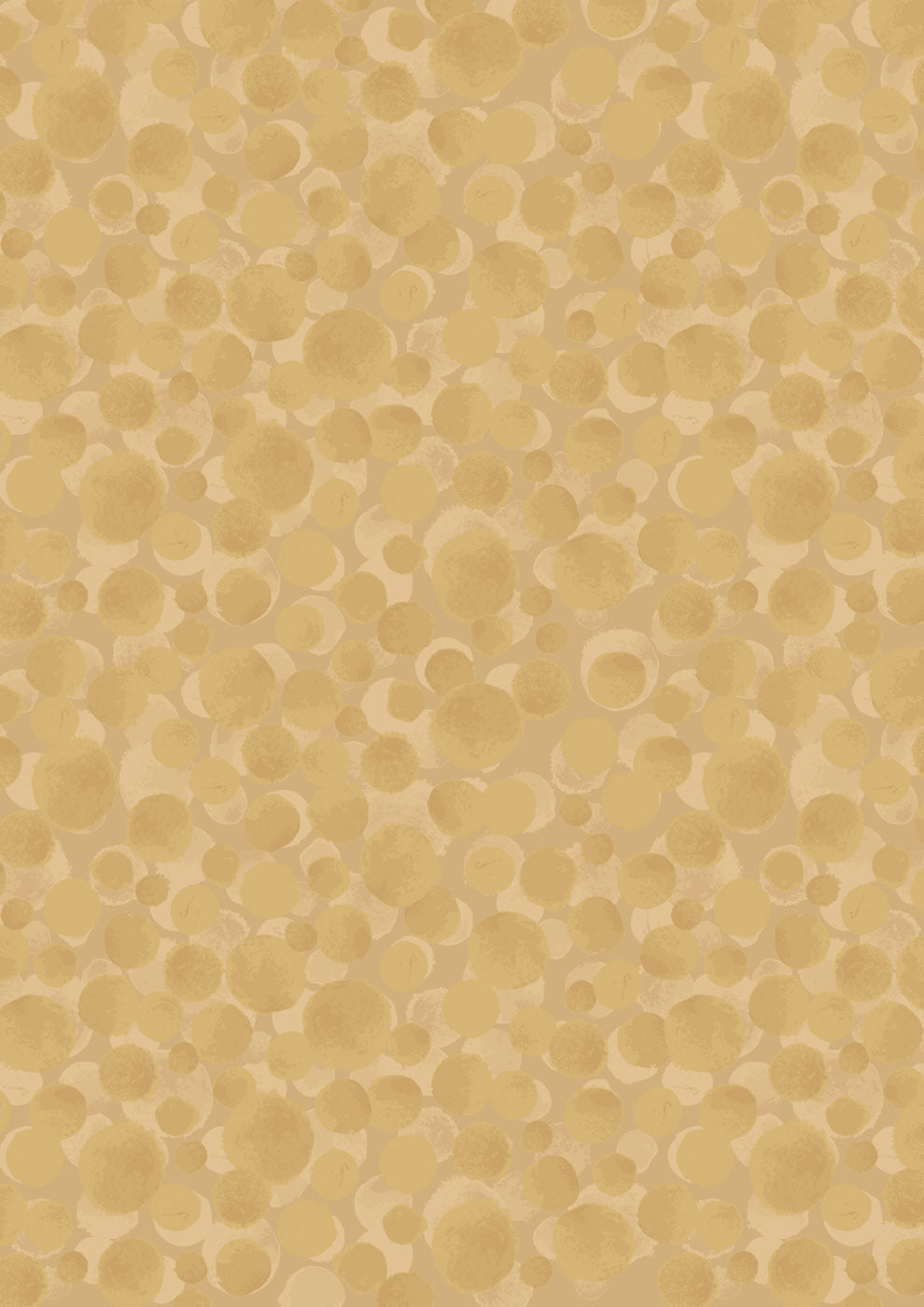 Bumbleberries Gold Metallic Lewis & Irene Cotton Fabric LI-BB151