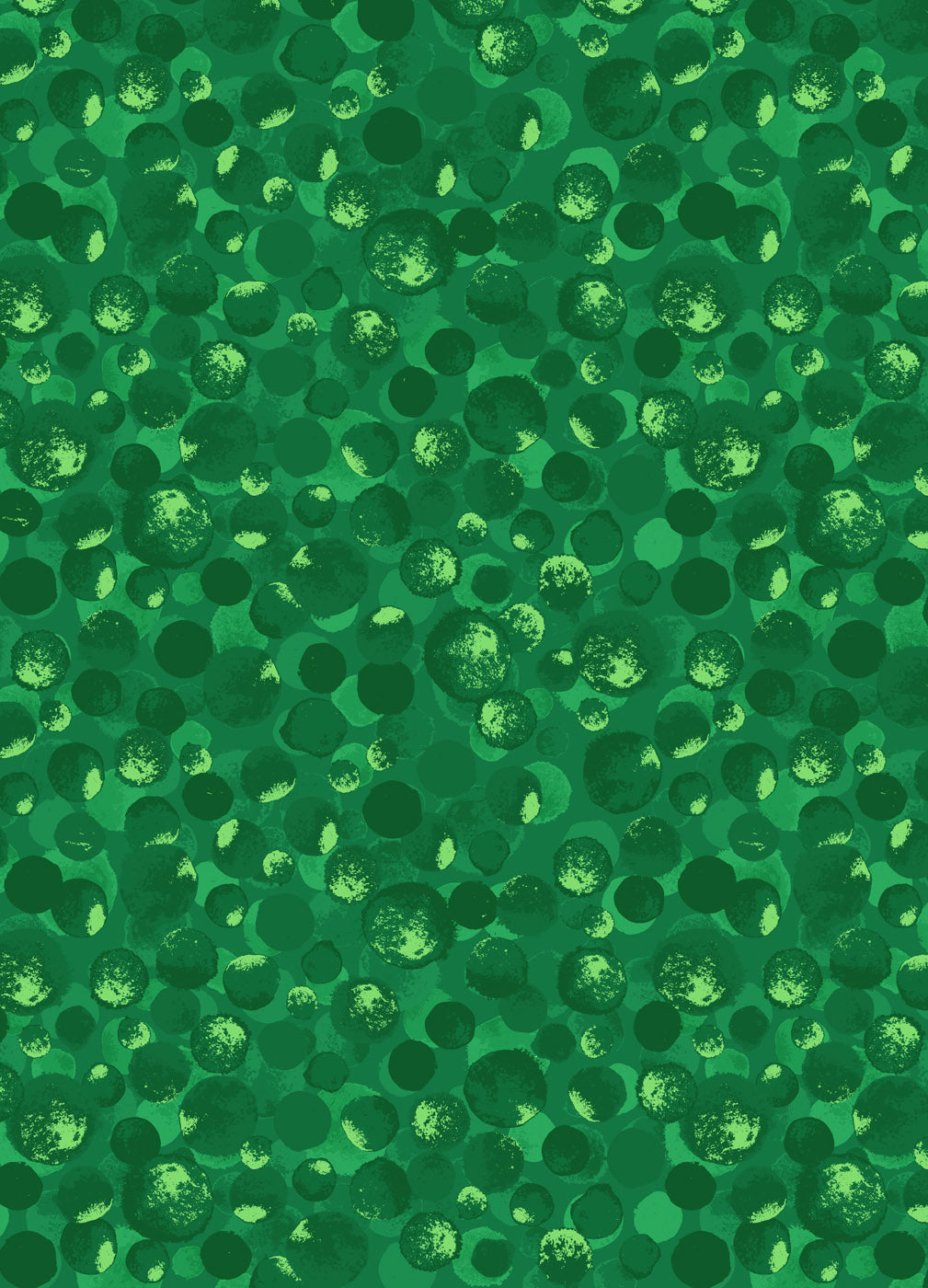 Bumbleberries Shimmering Forest Metallic Lewis & Irene Cotton Fabric LI-BB043