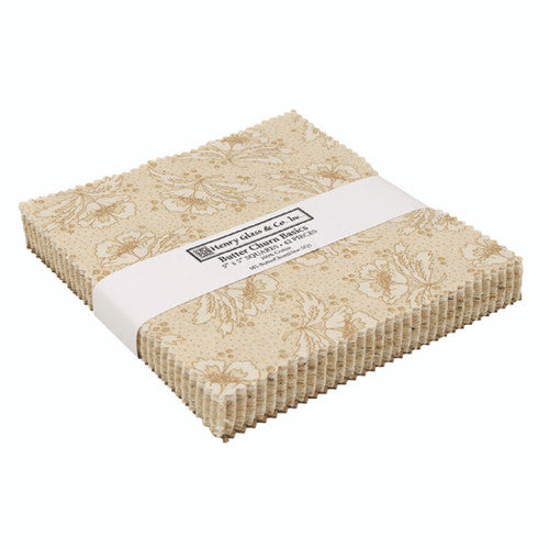 Butter Churn Basics 5" Squares Kim Diehl Henry Glass Cotton Fabric HG-5x5SQ