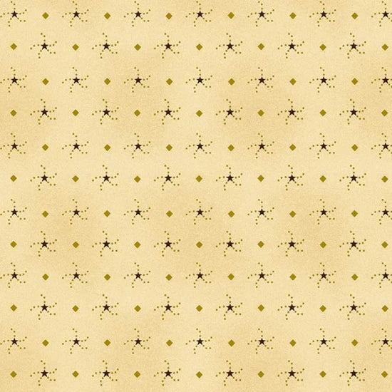 Butter Churn Basics Tonal Polka Dot Light Beige Kim Diehl Henry Glass Cotton Fabric HG-6557-44