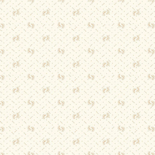 Buttermilk Blenders Basics Cream Stacy West Henry Glass Cotton Fabric HG-2944-36