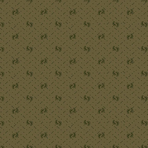 Buttermilk Blenders Basics Forest Green Stacy West Henry Glass Cotton Fabric HG-2944-66