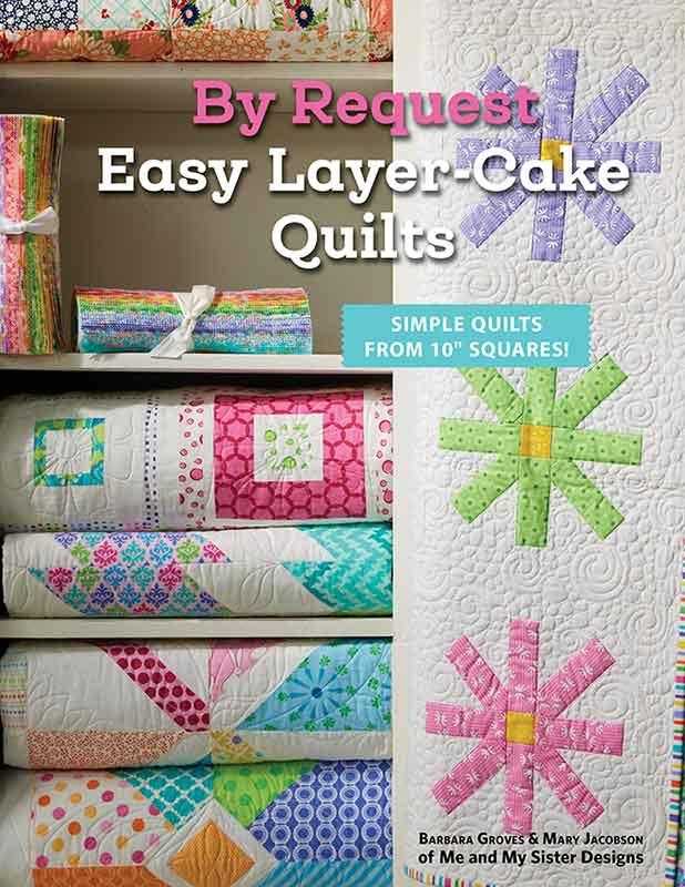 By Request Easy Layer-Cake Quilt Book Me and My Sister Designs Antler Quilt Design