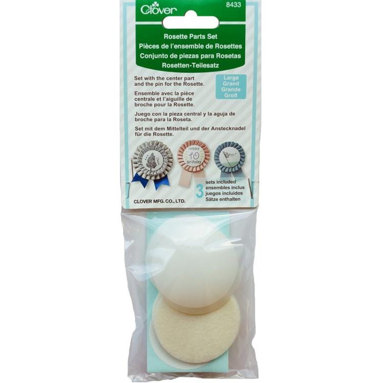 Rosette Parts Set Large Clover Needlecraft CN-8433 | US Fabric Shop