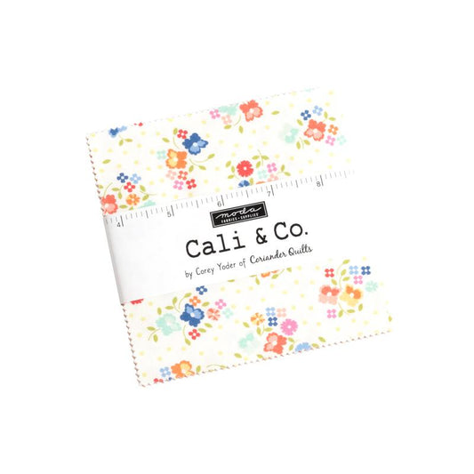 Cali & Co 5" Squares Charm Packs Corey Yoder Moda Cotton Fabric MD-29190PP