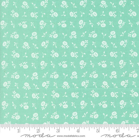 Cali & Co Cameo Ditsy Sea Aqua Corey Yoder Moda Cotton Fabric