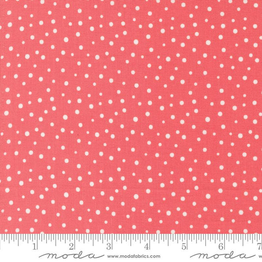 Cali & Co Dottie Dots Flamingo Pink Corey Yoder Moda Cotton Fabric