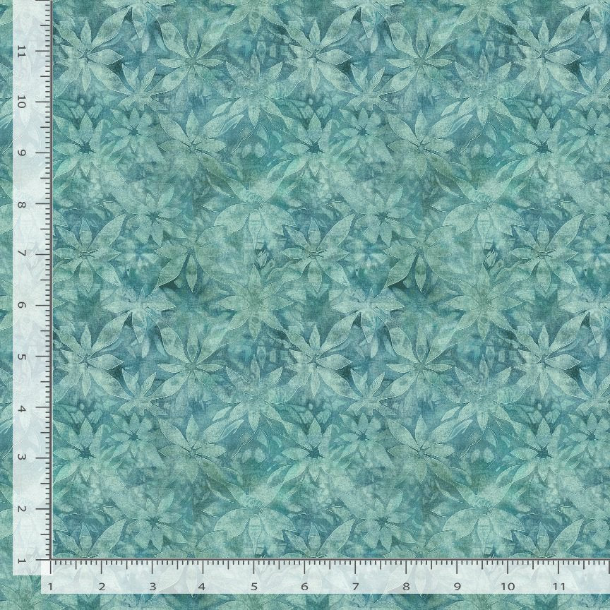 Calico Cat Shadow Floral Texture Powder Timeless Treasures Cotton Fabric TT-FLEUR-CD4119-POWDER