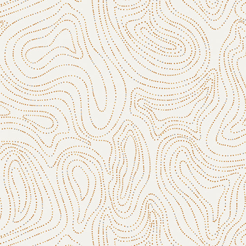 Capsules Mix the Volume Waves of Echo Fresh Cream AGF Studio Art Gallery Cotton Fabric AGF-CAPMV-11715