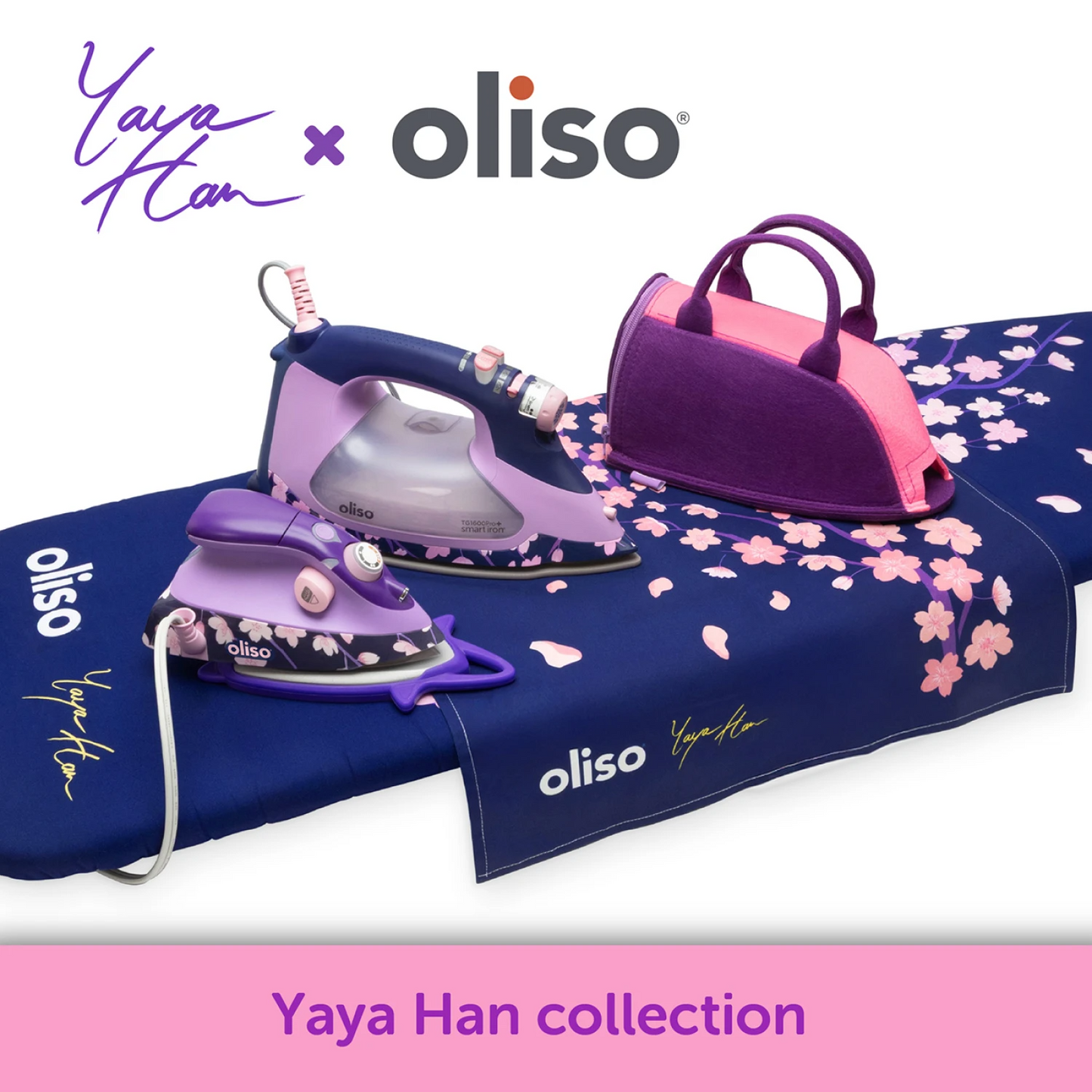 Carry Bag for Project Irons Yaya Han Cherry Blossom Oliso Inc. OL-30004010