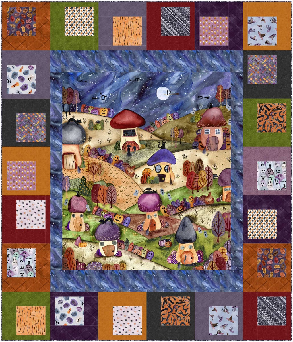 Project - On a Jaunt Quilt Cat House Mayo Moreno Henry Glass | US Fabric Shop