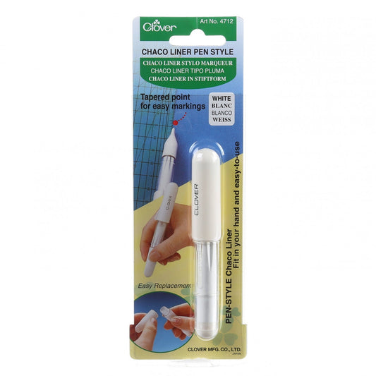 Chaco Liner Pen Style White Clover Needlecraft