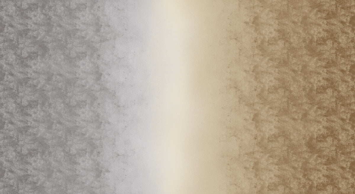 Chalk Ombre Gray Taupe Brown Benartex Cotton Fabric BE-16602-14