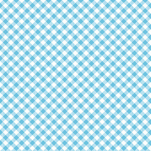 Chelsea's Checks 1/8" Blue Chelsea Carter and Priscilla Blain Henry Glass Cotton HG-9700-11