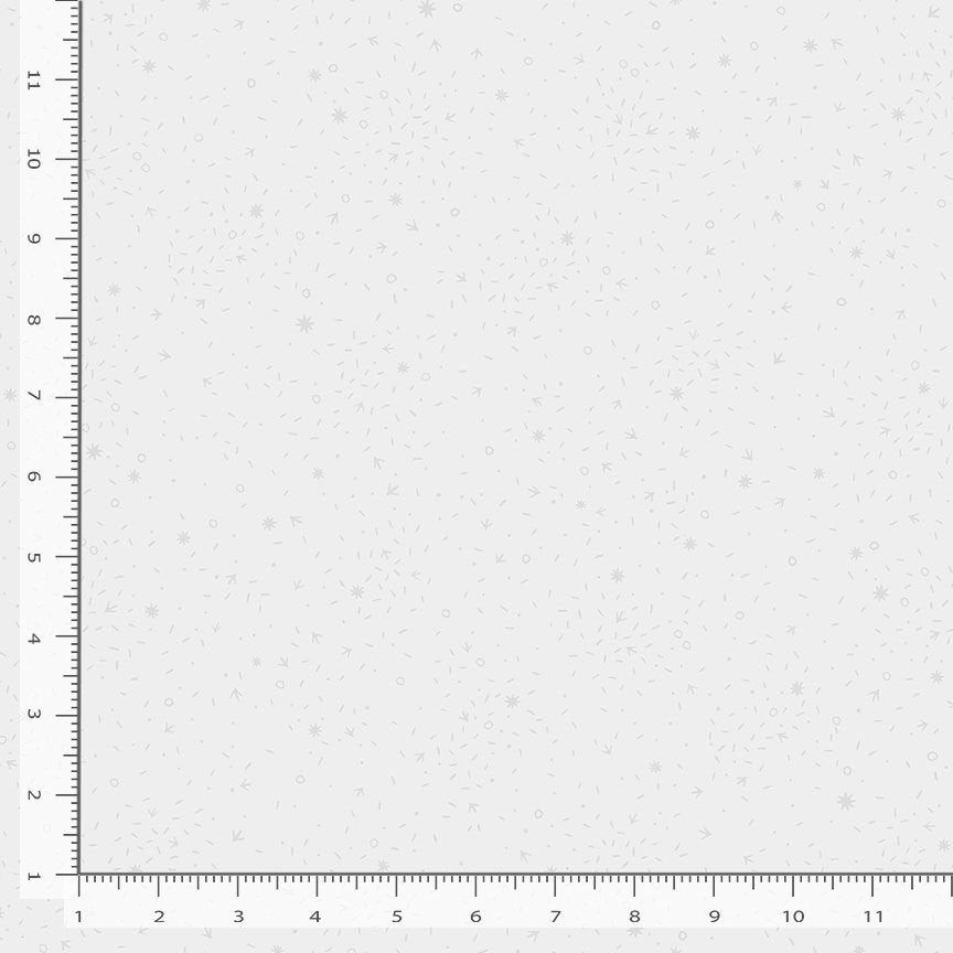 Chicken Scratch Frosty White Charisma Horton Timeless Treasures Cotton Fabric
