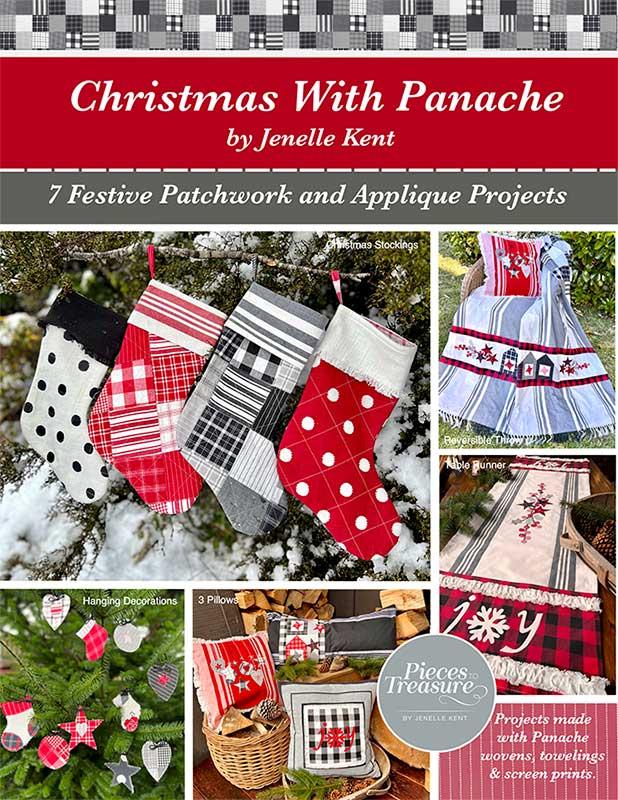 Christmas with Panache Quilt Book Jenelle Kent Pieces To Treasure