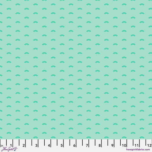Chromatics Arches Marine Free Spirit Cotton Fabric FS-PWFS058.MARINE