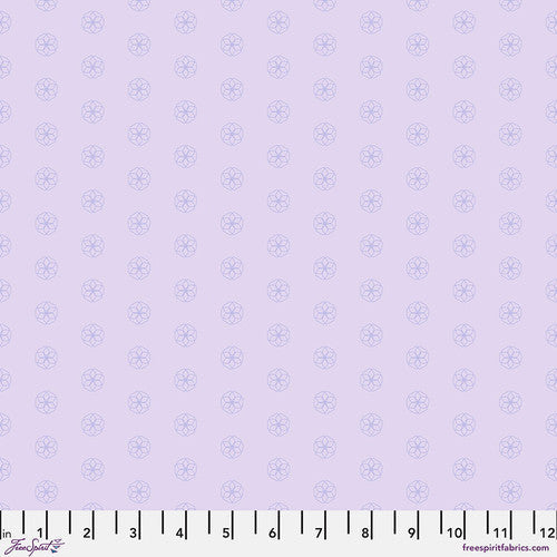 Chromatics Medallion Lavender Purple Free Spirit Cotton Fabric FS-PWFS062.LAVENDER