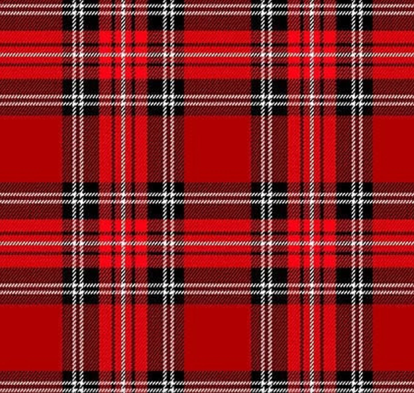 City of London Windsor Plaid Fabric Red Michael Miller Cotton Fabric