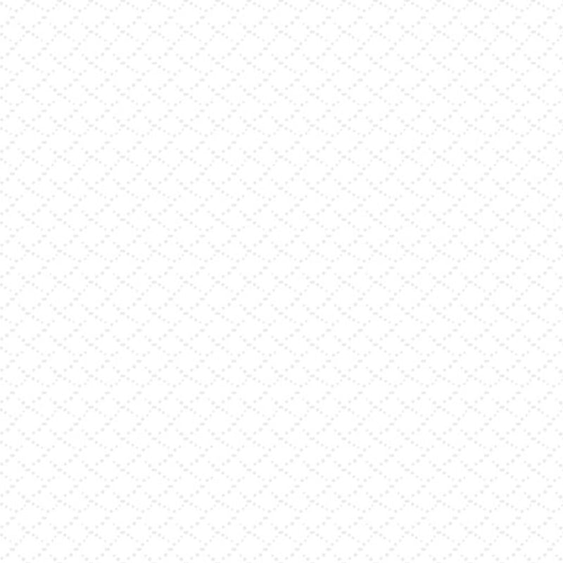 Classic Keepsakes Criss Cross Dots White on White Kanvas Studio Benartex Cotton Fabric BE-14658-09