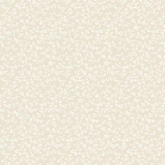Classic Keepsakes Vineyard Floral Ecru Cream Kanvas Studio Benartex Cotton Fabric BE-14659-07
