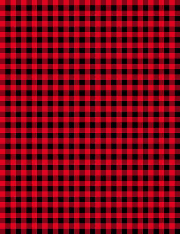 Classics Gingham Plaid Checkered Red Black Wilmington Prints Cotton Fabric