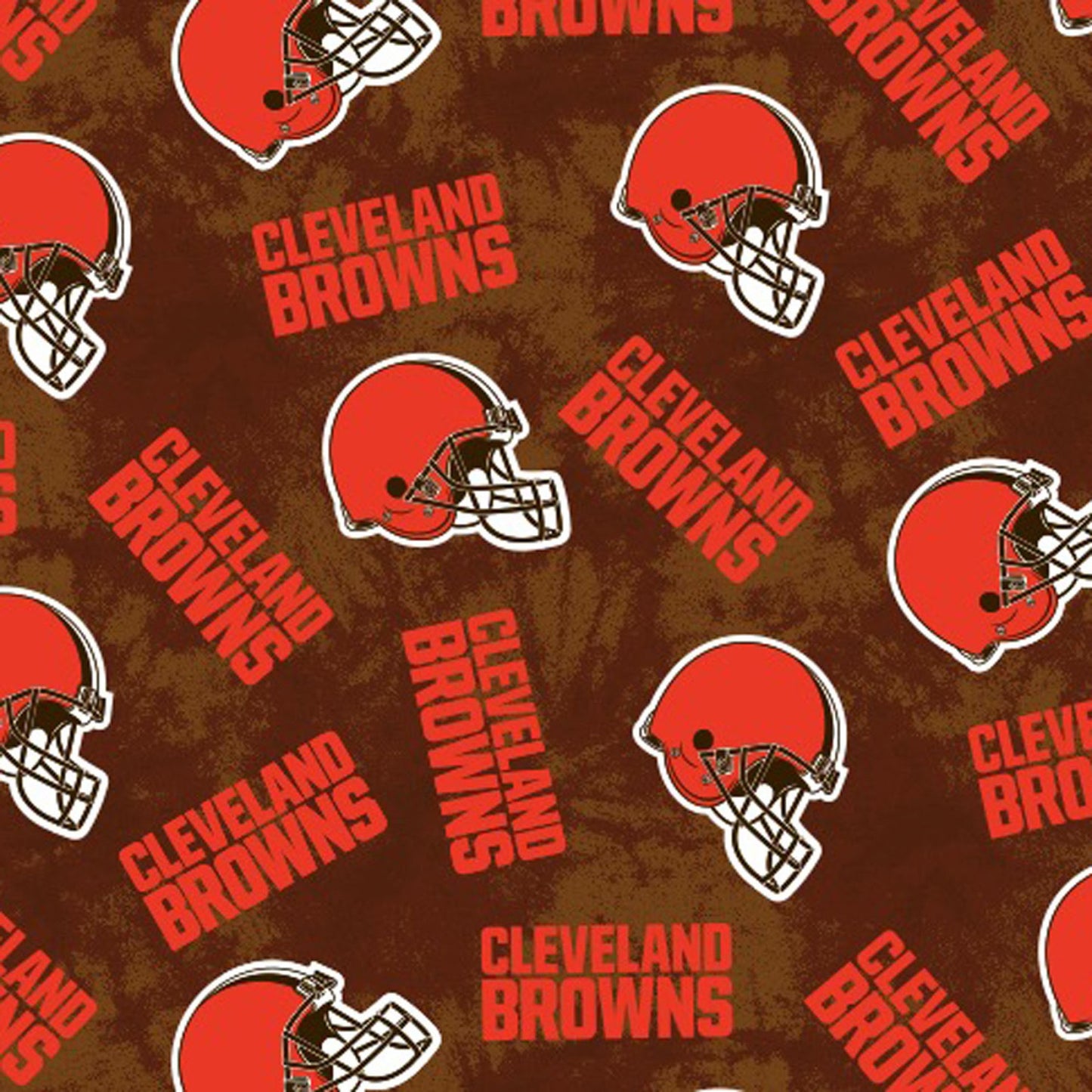 Cleveland Browns NFL Football Canvas Tie Dye Fabric Traditions Cotton Fabric NFL-70559-CH