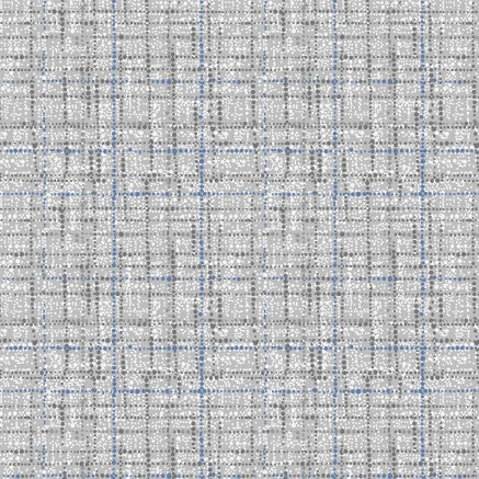 Coco Texture Grid Blender Dove Blue Grainy Michael Miller Cotton Fabric MM-CX9316-DOBL-D
