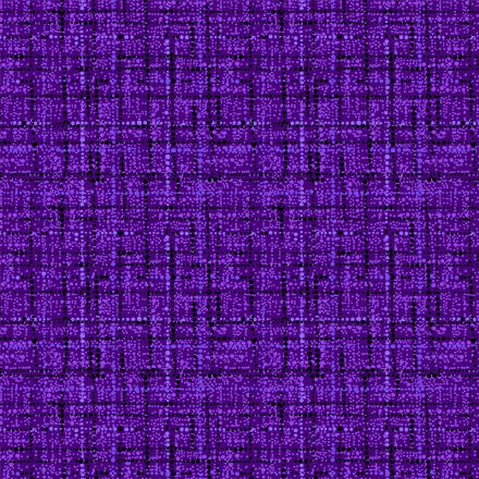 Coco Texture Grid Blender Eggplant Purple Michael Miller Cotton Fabric MM-CX9316-EGGP-D