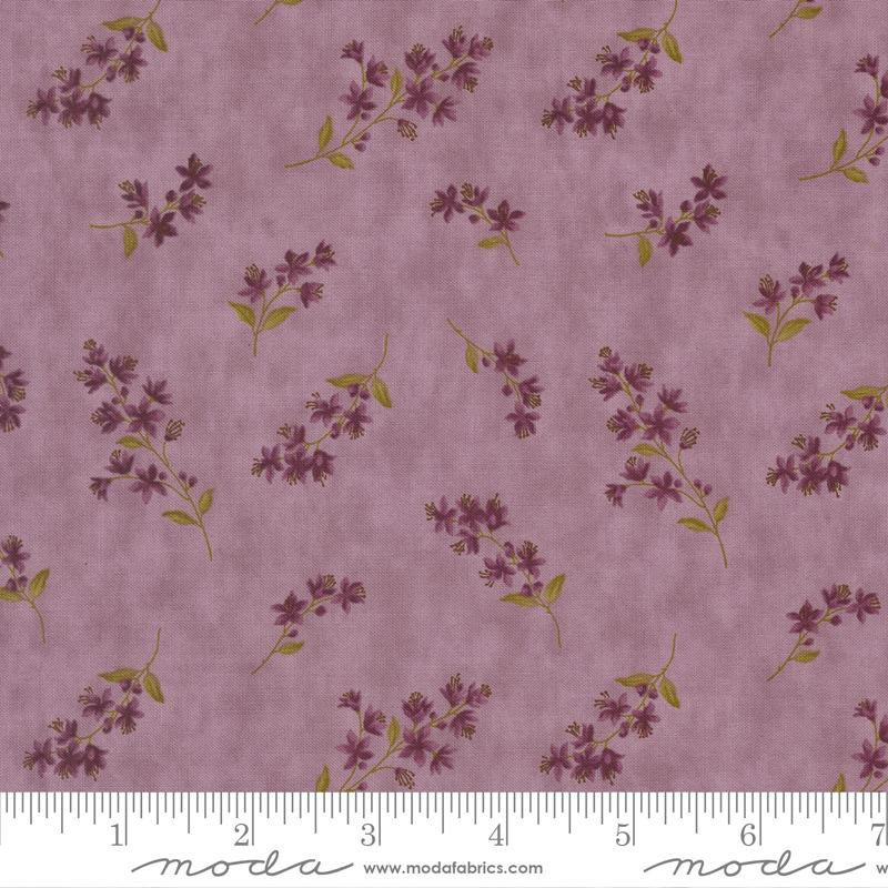 Collections Essence Blossoms Floral Lavender Howard Marcus Moda Cotton Fabric MD-46274-12