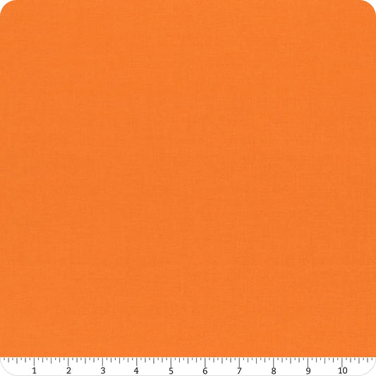 Confetti Cotton Solid Tangerine Riley Blake Designs Cotton Fabric RB-C120-TANGERINE