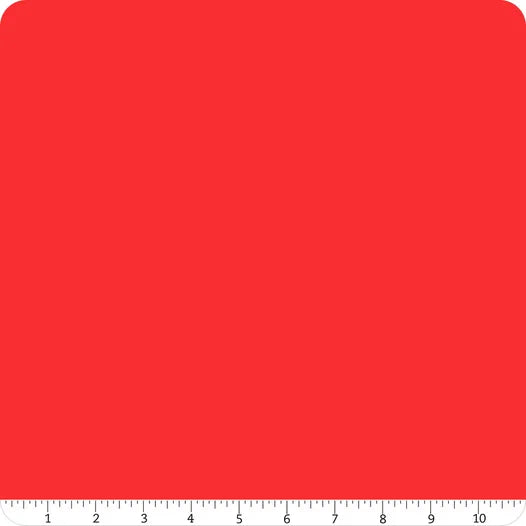 Confetti Cotton Solid Tomato Red Riley Blake Designs Cotton Fabric RB-C120-TOMATO