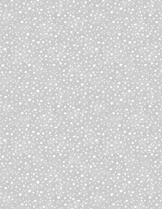 Essentials Connect the Dots Light Gray Susan Winget Wilmington Prints Cotton Fabric