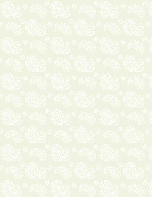 Cookie Dough Essentials Paisley Toss Cream Cream Wilmington Prints Cotton Fabric