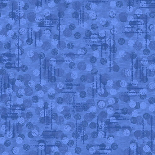 Cornflower Blue Tonal Texture Blender Jot Dot II Blank Quilting Cotton Fabric BQ-9570-72 Cornflower