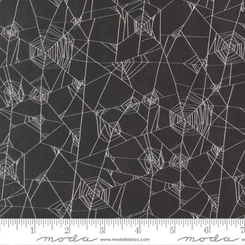 Coven Spider Web Halloween Onyx Black Robin Pickens Moda Cotton Fabric MD-48804-16 | US Fabric Shop