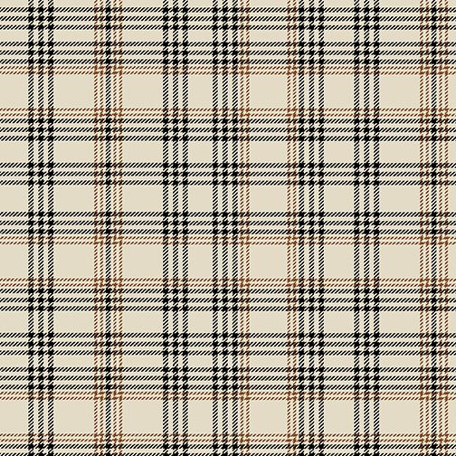 Cozy Cabin Plaid Cream Thomas Kinkade Benartex Cotton Fabric